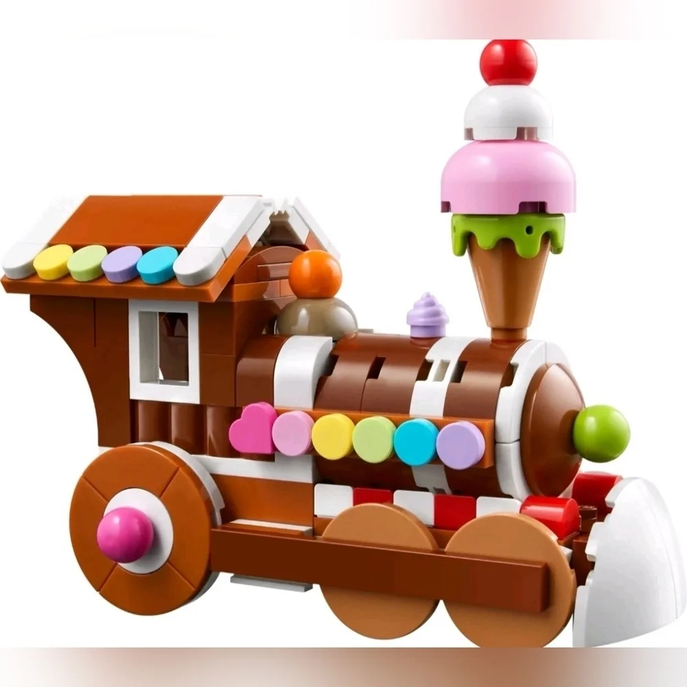 LEGO 40777 Creator Celebration Series: Gingerbread Train Ornament Christmas Toy - Picture 2 of 4
